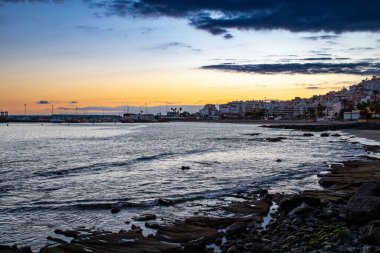 Adanın tenerife güzel gün batımı
