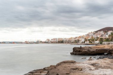 Tenerife adasının güzel manzarası, İspanya.