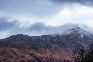 Dağların güzel manzarası