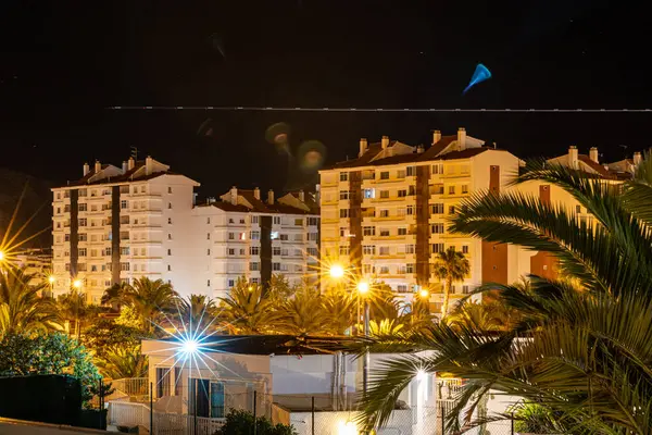 Ночной Вид Столицу Израиля — стоковое фото