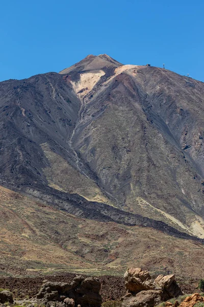 Ηφαίστειο Στο Εθνικό Πάρκο Teide Στην Τενερίφη — Φωτογραφία Αρχείου