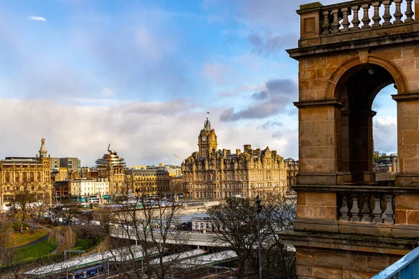 Die Stadt Edinburgh Schottland Schottland — Stockfoto