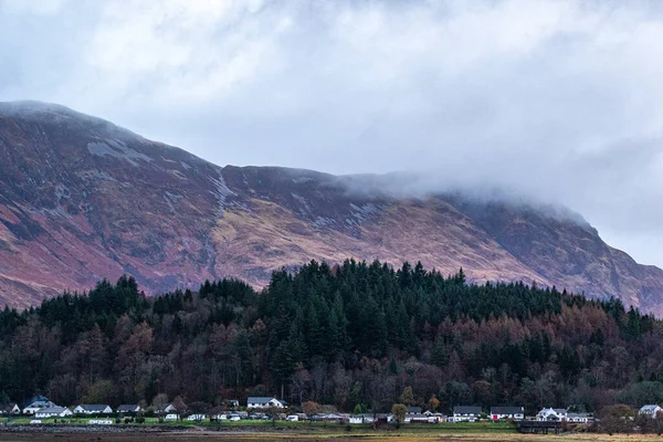 Όμορφο Ορεινό Τοπίο Στη Σκωτία Ορεινές Περιοχές — Φωτογραφία Αρχείου