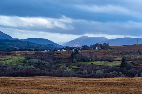 View Village Scottish Highlands — Stock Photo, Image