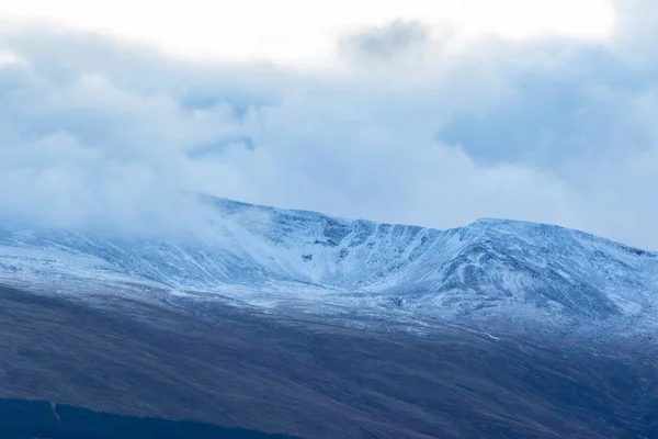Paisaje Montañoso Invernal Las Tierras Altas Escocesas —  Fotos de Stock