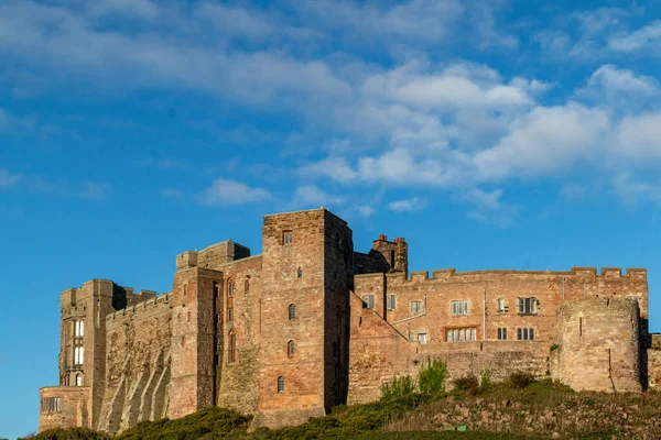 stock image castle and the ruins of a castle in the north of the state of the new york