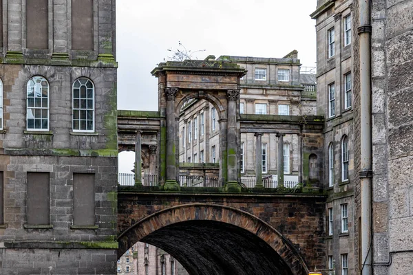 Шотландія Шотландія Єднане Королівство Серпня Вид Стару Вулицю Міста — стокове фото