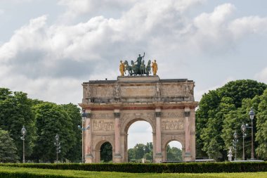 Zafer kemeri, ünlü yer de la Concorde, Paris, Fransa