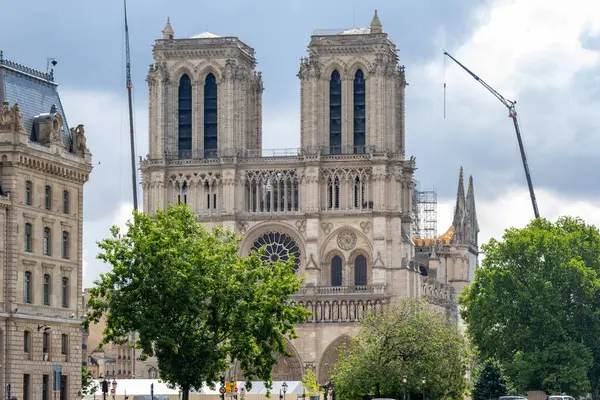 Catedral Notre Dame Paris —  Fotos de Stock