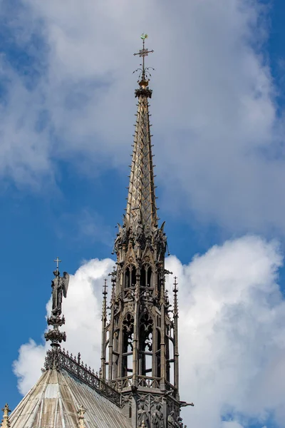 Katedrála Notre Dame Paris Paříž Francie — Stock fotografie