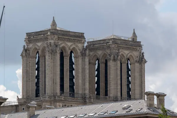 Cathédrale Notre Dame Paris France Patrimoine Mondial Unesco Elle Possède — Photo