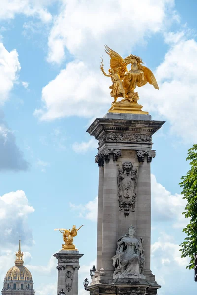 stock image golden gate in paris