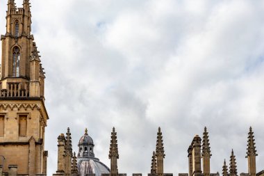 Oxford şehrinde İsa 'nın katedrali