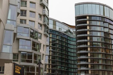 Bilbao şehrinin modern mimarisi