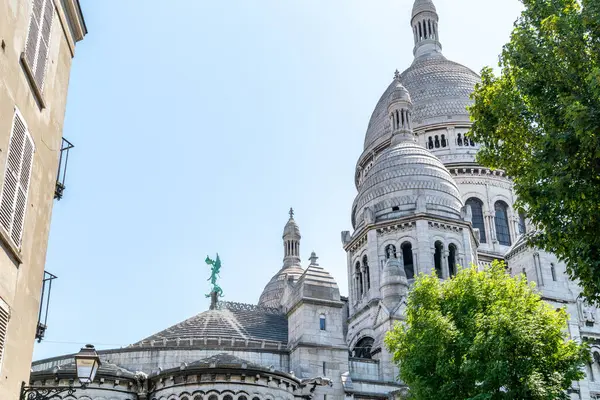 Paris July Notre Dame 대성당 — 스톡 사진