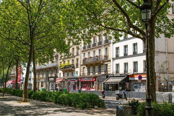 Париж Франція Липня Історичні Вулиці Парижі — стокове фото