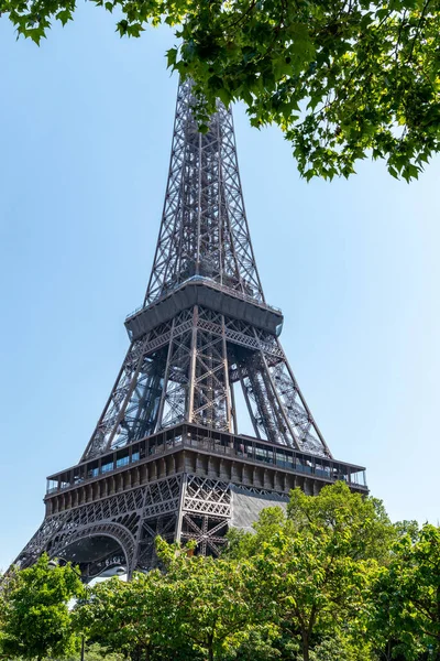 Eiffel Torony Párizsban Franciaországban — Stock Fotó