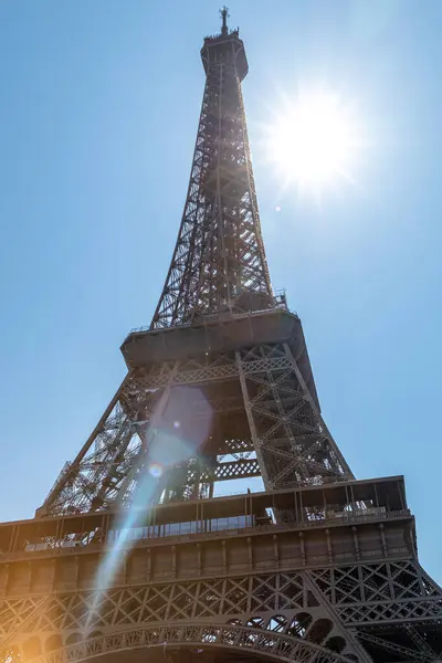 Eiffel Tornya Párizsban Franciaországban — Stock Fotó