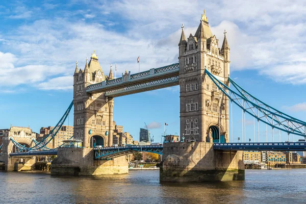 London Tower Bridge Řeka Temže — Stock fotografie