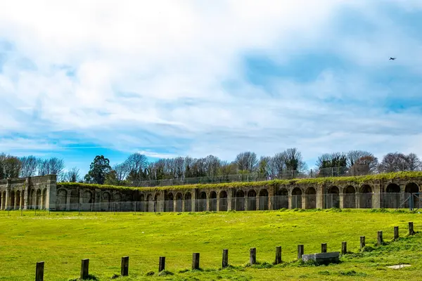 Roman Ruins Palacio Del Poente Unesco World Heritage Site Ancient — Stock Photo, Image