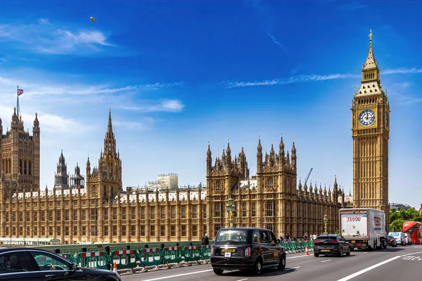 Londýn Spojené Království Červen Westminsterské Opatství Západní Most Londýně Anglie — Stock fotografie
