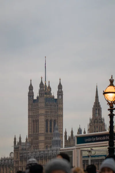 Big Ben Camere Del Parlamento Londra Regno Unito — Foto Stock