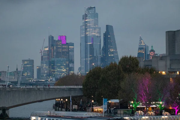 Widoki Miasto Szczegóły Architektoniczne Londynu — Zdjęcie stockowe