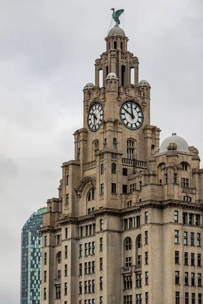 Liverpool Circa Settembre Liverpool City Skyline — Foto Stock