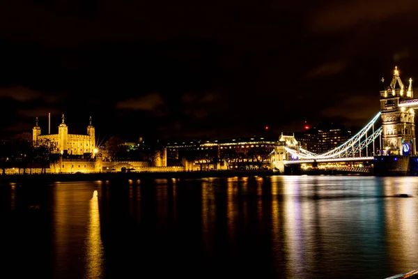 Londra Gece Şehri Telifsiz Stok Fotoğraflar