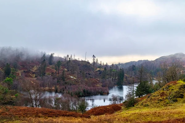 Podzimní Krajina Skotské Vysočině Skotsko — Stock fotografie