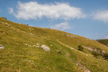 Transilvanya, Romanya 'daki güzel dağ manzarası