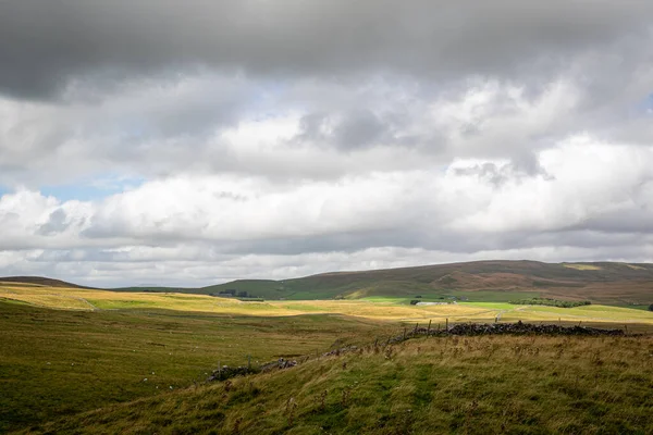 Pohled Vrcholu Vrcholu Vrchol Vrchol Okresu Yorkshire Dales Národního Parku — Stock fotografie