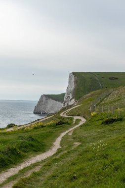 İngiltere 'deki TWitha kayalıklarına bakın.