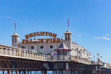 Brighton iskelesi, Brighton, uk, uk - Temmuz 12019