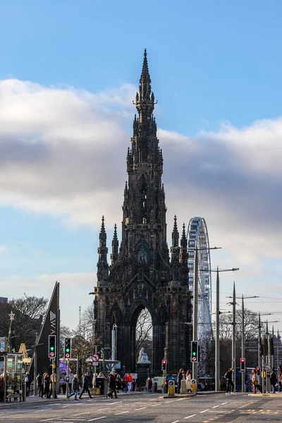 Edinburgh Schottland Edinburgh Scottish City View Das Berühmte Wahrzeichen Der — Stockfoto