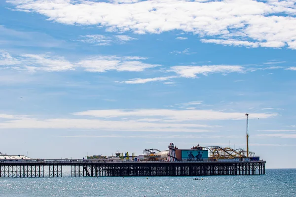 stock image brighton, united kingdom - june 2 1, 2 0 1 8 : brighton pier, brighton, brighton, united kingdom.