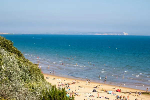 ポルトガルのアルガルヴェにあるビーチからの眺めです — ストック写真