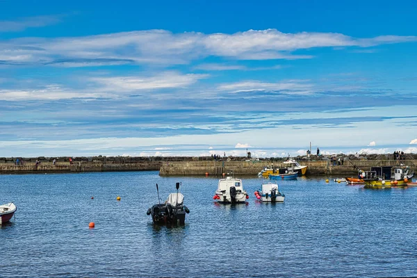 Port Dans Port Ville Triel Irlande Nord — Photo