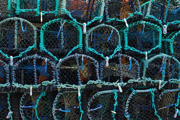 Halászhálókkal Felszerelt Háló — Stock Fotó