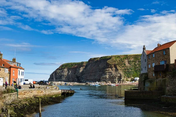 İngiltere 'nin Kuzey Yorkshire Limanı