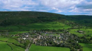 Yorkshire, İngiltere, Birleşik Krallık 'ın kırsal manzarası..