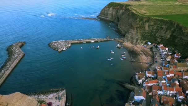 Útesy Moher Severním Pobřeží Irska Oblíbenou Turistickou Atrakcí Irsku Atlantické — Stock video