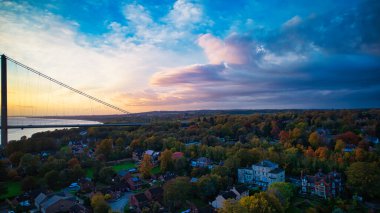 Güzel gün batımı manzarası
