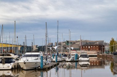 Gdynia, Polonya 'da port ve port