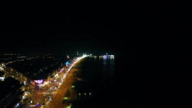 İHA 'dan şehre gece görüşü