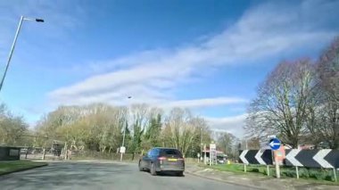 Bilbao şehrinde yol