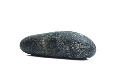 Beyaz arkaplanda izole taş