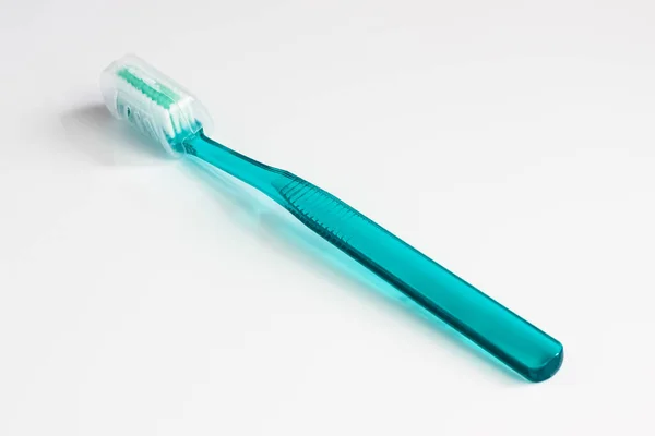 Cepillo Dental Aislado Sobre Fondo Blanco —  Fotos de Stock