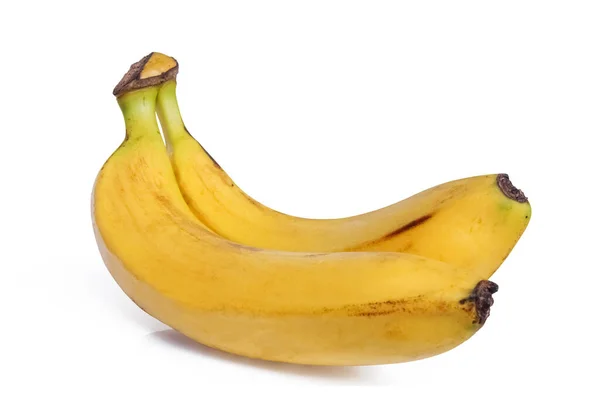 stock image banana isolated on white background with clipping path and full depth of field.