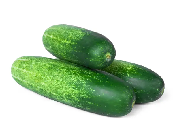 Cucumber Vegetable Isolated White Background — Stock Photo, Image